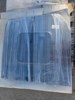 Door Panels: 3 Black Rear Door Panel With Window Cutout For Cargo Van - 2