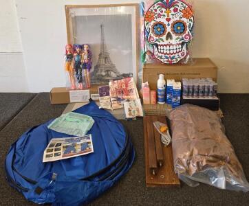 Miscellaneous Mixed Lot &ndash;Huntrix!!!!!!!! Dolls, Household, Art, Decor, And Personal Care (In Front Of The Aisle)