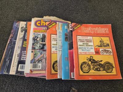 Easyriders & Earlyriders Vintage Motorcycle Magazines Collection &ndash; Issues from 1979 with David Mann Art