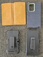 Mixed Lot: Kindle 2 e-Reader, CHESONA & Logitech Tablet Keyboards, OtterBox Cases, Screen Protectors - 5
