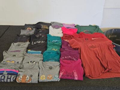 Life is Good Graphic T-Shirts Bulk Lot &ndash; 25 Assorted Designs, Various Colors