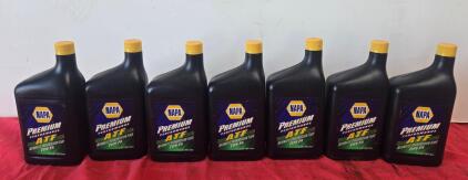 NAPA Premium Performance ATF Type FA, 7 Sealed 1-Quart Bottles, Compatible with Pre-1980 Ford Vehicles