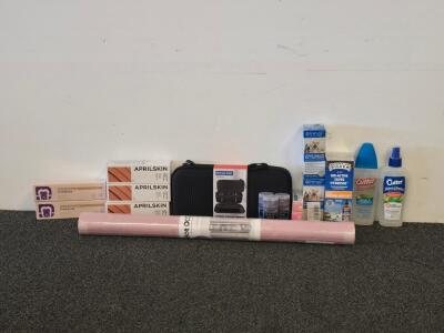 Mixed Lot Aprilskin, Cutter, Sovereign Silver, Toothpaste, Storage Case, Pet & Beauty Products