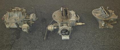 3 Rochester 2-Barrel Carburetors | 2GC/2GV Core Units | Classic GM Chevy Pontiac Olds