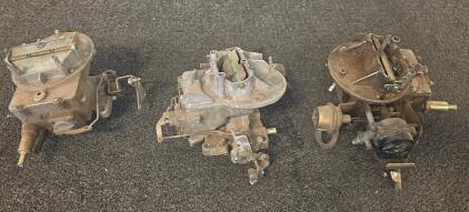 3 Rochester 2G 2-Barrel Carburetor with Manual Choke for GM Vehicles