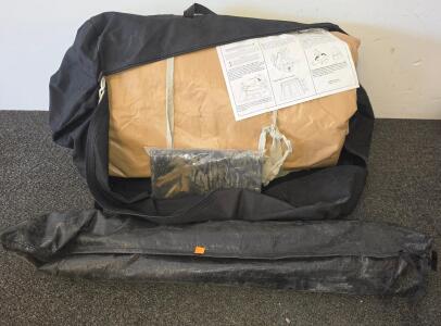 Kodiak Canvas 10x10 ft Cabin Tent, Steel Poles, Hydra-Shield, 6 Person, USA