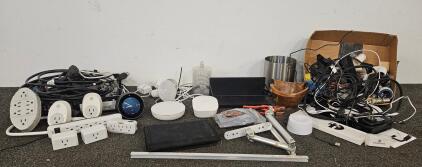 Amazon Echo Spot, Echo Dot (tested, works), Eero Router, Tablo DVR, GE Smart Plugs & Electronics Lot (G)