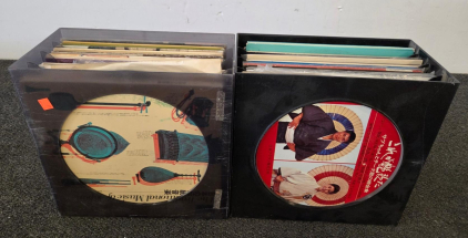 Teichiku & JVC Japanese Traditional Music LP Collection &ndash; 18 Vinyl Records With Storage Cases