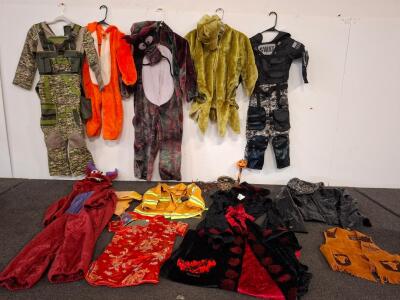 Kids&rsquo; Costumes &ndash; Animal, Fantasy, Uniform, And Traditional Styles, 12 Pieces, Assorted Sizes