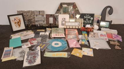 Wall Art, Home Decor, Geometric Mirror, Craft Supplies, Frames, Yarn, Signs, And More