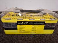 Longmate CF3024 397-Pc Rotary Accessories Set, Tap & Die, Hand Tools & Bit Kit, Multipurpose - 2