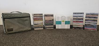 Scentsy Warmer (Tested, Works) Large Assorted CD Collection (77 Titles), FMD Storage Case, Pop Rock Jazz Soundtracks Included (Q)