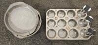 Pyrex 9-Inch Glass Pie Plate With Embossed Logo, 4-Cup Capacity, Oven And Microwave Safe, Conair Trimmer, Brother Label Printer, Multiple Tablecloths, And More - 3