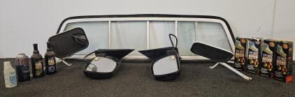 Truck Rear Sliding Window, Classic & Power Side Mirrors, Automotive Engine & Fuel Additives, Lot