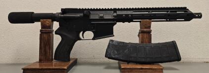 FJB Industries AR-14 Multi Cal AR Pistol &ndash; 10.5" Barrel, M-LOK, Magpul PMAG, SN LGB-105040