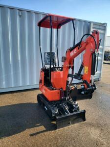 SOLES ME15 Mini Excavator, 1,764 lbs, 7.6 kW, 2026, 2000x720x2200mm, Serial 2605228691