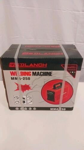 SDLANCH MMA-250 Portable Inverter Welding Machine, 20-250A Output, 60% Duty Cycle Red