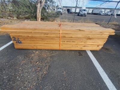 Bundle of 45 2x6x14 ft Dimensional Lumber, SPF/Douglas Fir, Untreated, Marked 214 BELLARO 5760