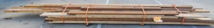 Bundle of Reclaimed Lumber & OSB Sheets, 18 Boards, Mixed Sizes, 12 ft Max Length