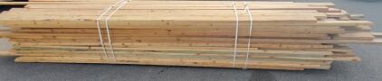 Bundle of Reclaimed Dimensional Lumber, Approx. 50 Pieces, 2"x4"/2"x6", 8-12 ft Lengths