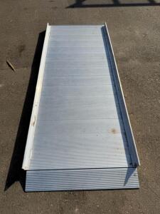 SilverSpring SSG 10ft Aluminum Solid Surface Wheelchair Ramp, 850lb Capacity, USA Made