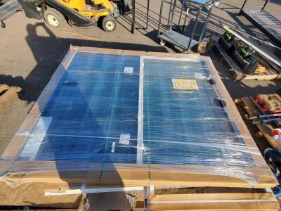 Marvin USM204 Insulated Glass Window Panel 72"x76" Dual Pane IGU, Serial FBS00831