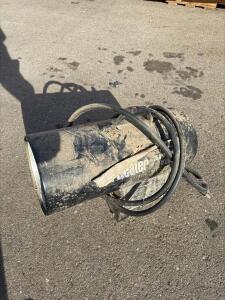 Mr. Heater MH125QFAV Forced Air Propane Heater, 75,000-125,000 BTU, 3,125 sq ft Coverage