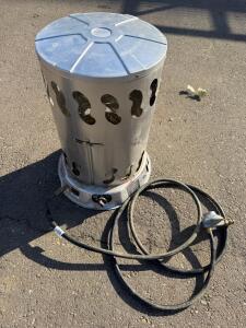 Dyna-Glo RMC-LPC80DG Propane Convection Heater, 50,000-80,000 BTU, Includes Hose & Regulator