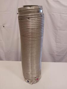 Majestic SLP-FLEX-5 5 ft Double-Wall Stainless Steel Flexible Vent Pipe
