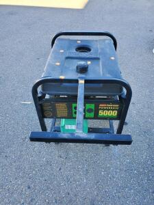 Coleman Powermate Powerbase 5000 Portable Generator, 10 HP Briggs & Stratton