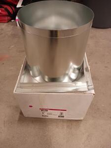 DuraVent DuraTech 6" Firestop Radiation Shield 810000121, UL 103 HT, Galvanized Steel