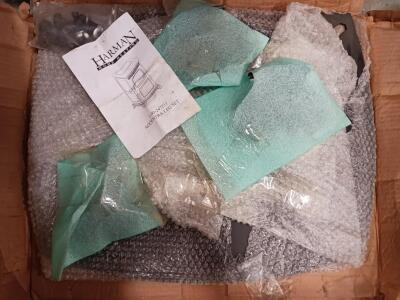 Harman Accentra Pellet Stove Leg Set Cast Iron Black 1-00-247211 with Hardware & Instructions