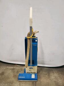 Windsor Versamatic 14" Commercial Upright Vacuum, Corded, Dual Motor, 40 ft Cord, Blue/White
