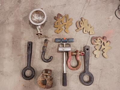 Assorted Used Industrial Rigging Hardware and Accessories (Lot)