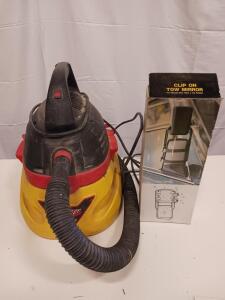 Emerson Wet/Dry Shop Vacuum 3 Gallon, 3.0 Peak HP, Corded, Compact, Mexico, Hose Included
