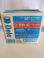 Chevron Delo 400 SDE 15W-40 Diesel Engine Oil, 3 Gallon Case, API CK-4/SN, ISOSYN Technology - 2