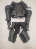 Riot Control Protective Gear Set &ndash; Full Body Coverage, Adjustable Fit, High-Impact Materials