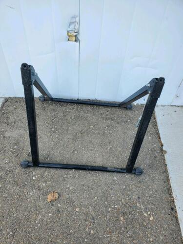 Collapsible Steel Stand/Rack with Adjustable Dimensions and Locking Mechanism