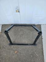 Collapsible Steel Stand/Rack with Adjustable Dimensions and Locking Mechanism - 3
