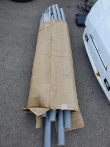 Everbilt 1/2 in x 6 ft Foam Pipe Insulation, Pre-Slit, 3/8 in Wall, 7+ Pieces, Gray