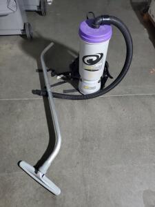 ProTeam Super Coach Pro 6 Backpack Vacuum Cleaner, 6 Qt Capacity, 1108W Motor, 50' Cord
