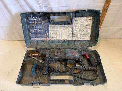 Bosch Bulldog Xtreme SDS-plus Rotary Hammer Drill, Corded, W/ Case & Auxiliary Handle