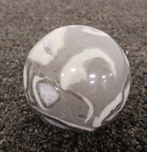Shell Stone Or Thousand Eye Jasper Sphere