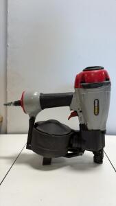 Central Pneumatic Coil Roofing Nailer, 11 Ga, 7/8&ndash;1-3/4" Nails, Pneumatic, Model 58343-Type