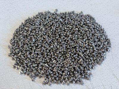 Lot of 500-1000 Stainless Steel Phillips Pan Head Machine Screws, #10-32 x 1/4&rdquo;-1/2&rdquo;