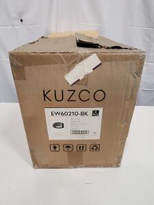 Kuzco EW60210-BK Wall Light Fixture, 26W LED, 3000K, 1769 Lumens, Black Finish 4-pack