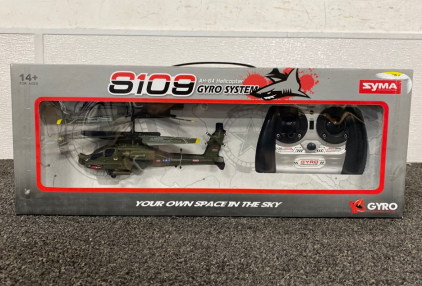 Remote Control S109 AH-64 Helicopter Gyro System