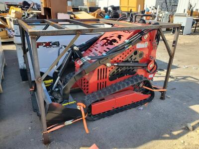 Ranch Mini Track Loader, 22 HP Diesel, 880 lb Capacity, General Purpose Bucket, 95 dB, Crated