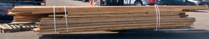 Bundle of 45 SPF 2x4 & 2x6 Lumber, 14 ft Length, ~315 Board Feet Banded Construction Boards