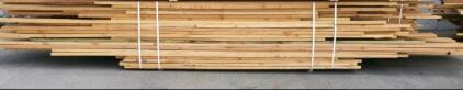 2x4 Softwood Lumber Bundle, 8 ft Length, Mixed Treated/Untreated, Approx. 30-40 Boards